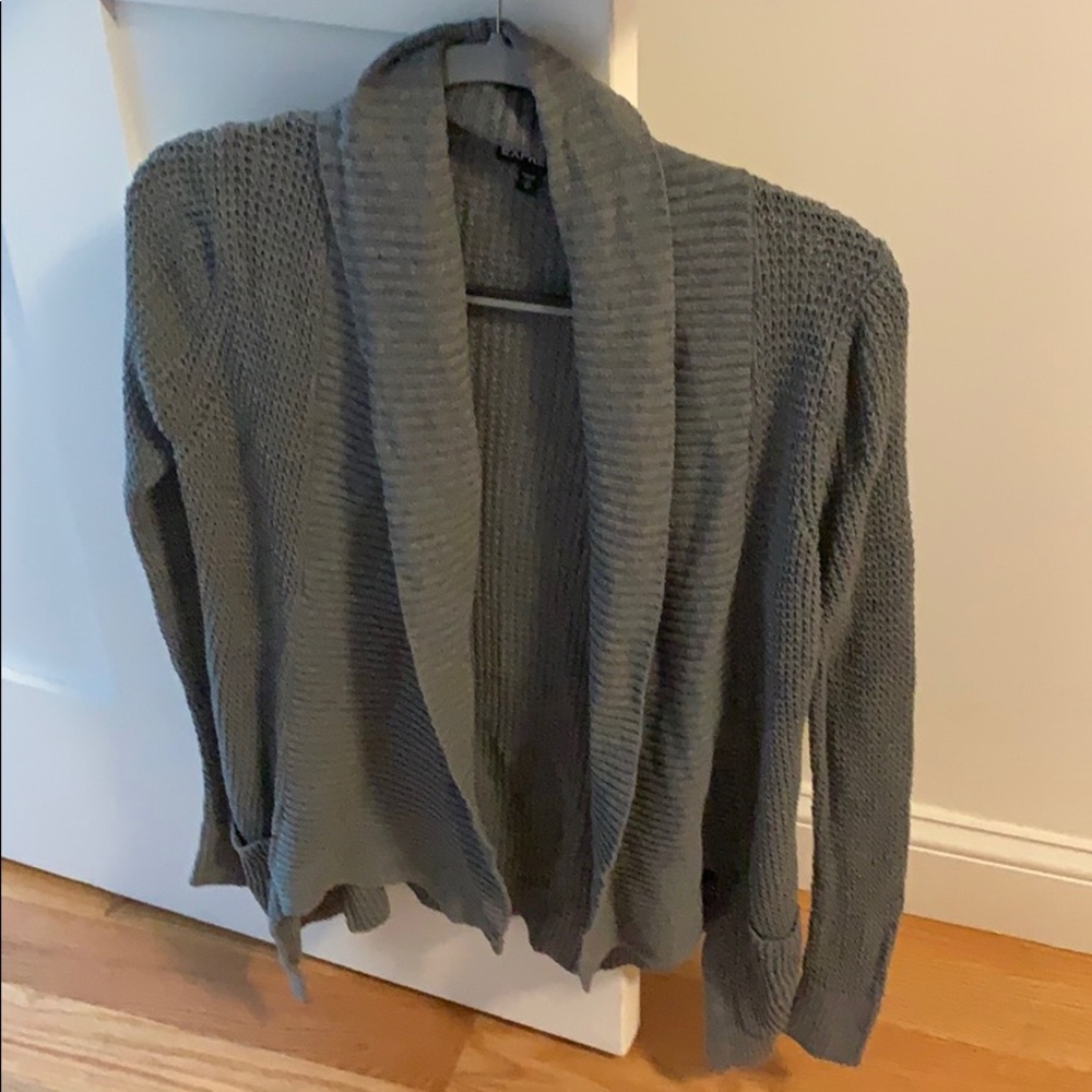 Express Gray Cardigan